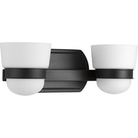  Index 2 Bulb Bathroom Lighting - Black