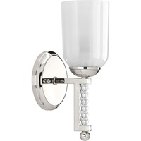  Carlyn 1 Bulb Wall Sconce - Polished Nickel