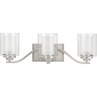 Kene 3 Bulb Bathroom Lighting - Brushed Nickel