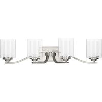  Kene 4 or More Bulb Bathroom Lighting - Brushed Nickel