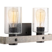  Gulliver 2 Bulb Bathroom Lighting - Graphite