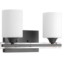  Dart 2 Bulb Bathroom Lighting - Graphite