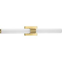  Blanco LED 4 or More Bulb Bathroom Lighting - Satin Brass