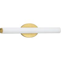  Parallel LED 3 Bulb Bathroom Lighting - Satin Brass