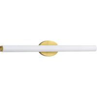  Parallel LED 4 or More Bulb Bathroom Lighting - Satin Brass