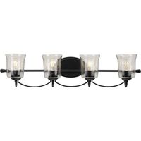  Bowman 4 or More Bulb Bathroom Lighting - Matte Black