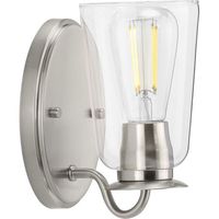  Durrell 1 Bulb Wall Sconce - Brushed Nickel