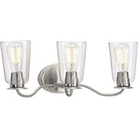  Durrell 3 Bulb Bathroom Lighting - Brushed Nickel