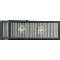  Dwyer 2 Bulb Bathroom Lighting - Matte Black