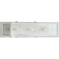  Dwyer 3 Bulb Bathroom Lighting - Stainless Steel