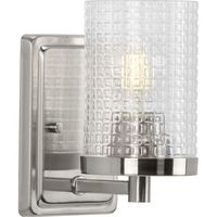  Fawcett 1 Bulb Wall Sconce - Brushed Nickel