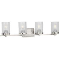  Fawcett 4 or More Bulb Bathroom Lighting - Brushed Nickel