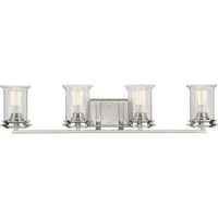  Winslett 4 or More Bulb Bathroom Lighting - Brushed Nickel