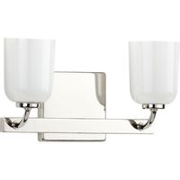 Bathroom Lighting (2 Bulbs) 12-1/2" Width Bathroom Lighting (2 Bulbs) 12-1/2" Width