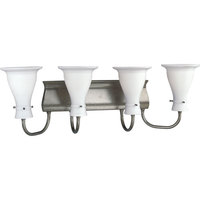  Lockwood 4 or More Bulb Bathroom Lighting - Aged Pewter