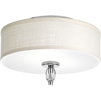  Status Flush Mount Ceiling Light - Polished Chrome