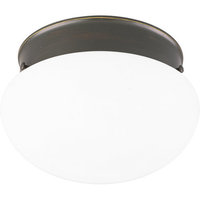  Fitter Flush Mount Ceiling Light - Antique Bronze