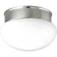  Fitter Flush Mount Ceiling Light - Brushed Nickel