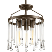  Sway Flush Mount Ceiling Light - Antique Bronze