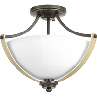  Noma Flush Mount Ceiling Light - Antique Bronze