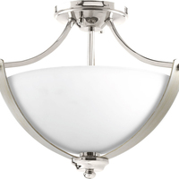  Noma Flush Mount Ceiling Light - Polished Nickel