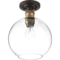  Hansford Flush Mount Ceiling Light - Antique Bronze