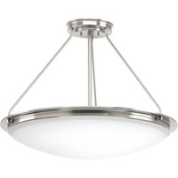  Apogee Semi Flush Mount Ceiling Light - Brushed Nickel