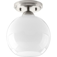  Carisa Flush Mount Ceiling Light - Brushed Nickel