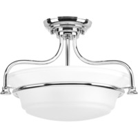  Tinsley Semi Flush Mount Ceiling Light - Polished Chrome