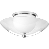  Fortune Flush Mount Ceiling Light - Polished Chrome