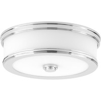  Bezel LED Flush Mount Ceiling Light - Polished Chrome