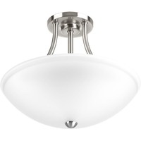  Gather Semi Flush Mount Ceiling Light - Brushed Nickel