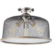  Tilley Semi Flush Mount Ceiling Light - Brushed Nickel