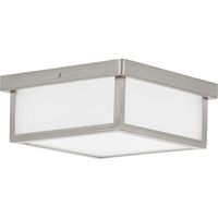  Box LED Flush Mount Ceiling Light - Brushed Nickel