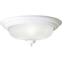  Melon Flush Mount Ceiling Light - White