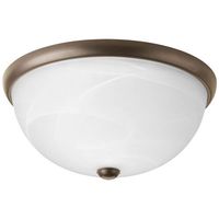  Random Flush Mount Ceiling Light - Antique Bronze
