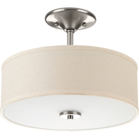  Inspire Flush Mount Ceiling Light - Brushed Nickel