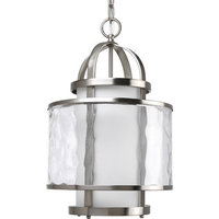  Bay Court Entrance / Foyer Pendant Light - Brushed Nickel