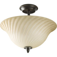  Kensington Semi Flush Mount Ceiling Light - Forged Bronze