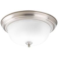  Flush Mount Ceiling Light - Brushed Nickel