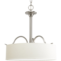  Inspire Drum Pendant Pendant Light - Brushed Nickel