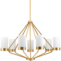  Elevate Mid Sized Chandelier Chandelier - Brushed Bronze