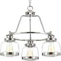  Judson Mid Sized Chandelier Chandelier - Polished Nickel