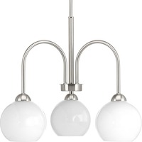  Carisa Mid Sized Chandelier Chandelier - Brushed Nickel