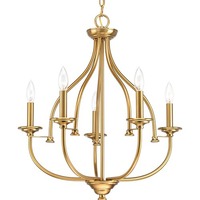  Tinsley Mid Sized Chandelier Chandelier - Brushed Bronze