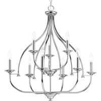  Tinsley Mid Sized Chandelier Chandelier - Polished Chrome