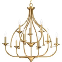 Mid Sized Chandelier 29-1/4" Width Mid Sized Chandelier 29-1/4" Width