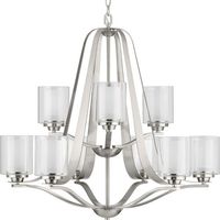  Kene Mid Sized Chandelier Chandelier - Brushed Nickel