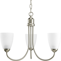  Gather Mini Chandelier - Brushed Nickel