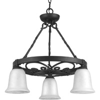  Enclave Mini Chandelier - Gilded Iron